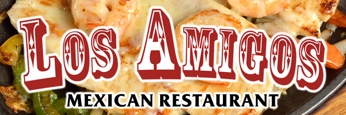 Los Amigos Mexican Restaurant logo illustration